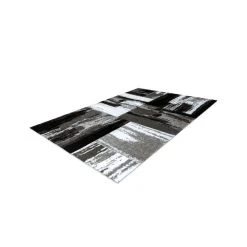 Paris Prix Tapis Tissé à Poils Courts ""Roseau"" Argent - 200 X 290 Cm -Magasin Joss & Main tapis tisse a poils courts roseau argent 3