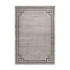 Paris Prix Tapis Tissé à Poils Courts Vintage Madita Gris 80 X 150 Cm