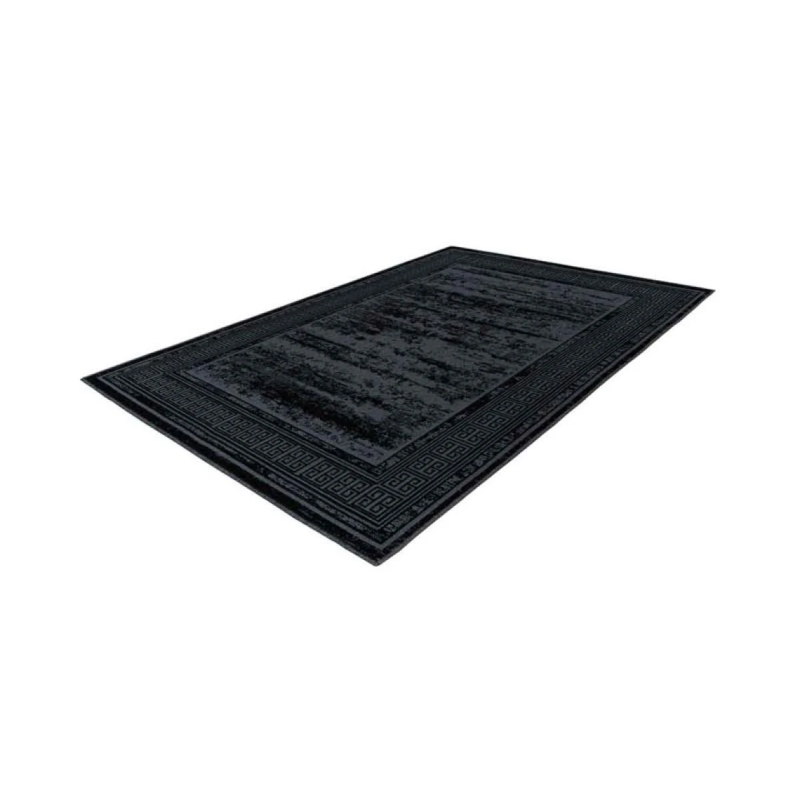 Paris Prix Tapis Tissé à Poils Plats Rétro Kalevi Noir 160 X 230 Cm 4 Paris Prix Tapis Tissé à Poils Plats Rétro Kalevi Noir 160 X 230 Cm – Image 2