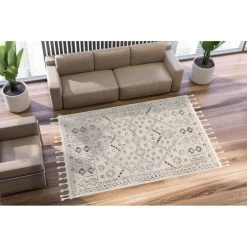 Paris Prix Tapis Tissé Ethnique Avec Franges Lovis Blanc 80 X 150 Cm -Magasin Joss & Main tapis tisse ethnique avec franges lovis blanc 80 x 150 cm 14144580 39446144 1140x1140