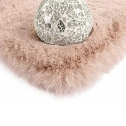 Paris Prix Tapis Uni Rond Doux à Poils Longs Rabbit Beige 160 Cm -Magasin Joss & Main tapis uni rond doux a poils longs rabbit beige 160 cm 13911122 38576552 1140x1140