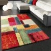 Paco Home Tapis Moderne Splash De Marque Coloré Modèle Carrelé Neuf EO