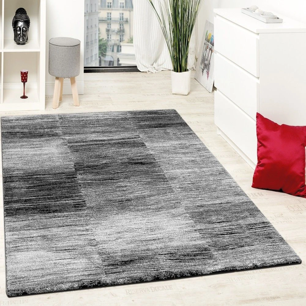 Paco Home Tapis De Créateur Pour Salle De Séjour Modern Motif à Carreaux En G... 3 Paco Home Tapis De Créateur Pour Salle De Séjour Modern Motif à Carreaux En G...