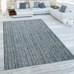 Paco Home Tapis D'Extérieur Pour Terrasse Et Balcon, Motif Géométrique, Moder... -Magasin Joss & Main teppich muster vintage outdoor blau 6