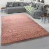 Paco Home Tapis À Poils Hauts, Tapis Flokati Douillet Moderne, Uni En Rose -Magasin Joss & Main teppich pink rosa hochflor wohnzimmer gemuetlich 1