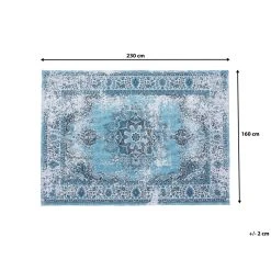 Beliani Tapis Bleu 160 X 230 Cm ALMUS - Bleu -Magasin Joss & Main undef src sa picid 702795 x 2560 type whitesh image