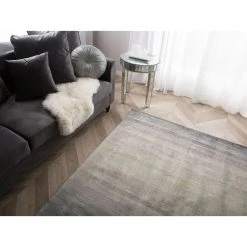 Beliani Tapis Gris Foncé Et Gris Clair 160 X 230 Cm ERCIS - Gris -Magasin Joss & Main undef src sa picid 710297 x 2560 type color image