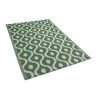 Beliani Tapis Vert 120 X 180 Cm PUNE - Vert