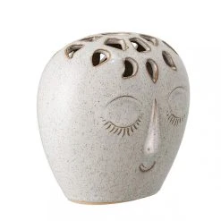 Bloomingville Vase ELISSA Blanc En Grès