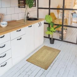 Thedecofactory VEGETAL JUTE - Tapis Tressé En Jute Naturel 50x80 -Magasin Joss & Main vegetal jute tapis tresse en jute naturel 50x80 13911092 38576444 1140x1140