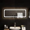 VidaXL Miroir De Salle De Bain à LED 100x40 Cm
