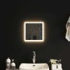 VidaXL Miroir De Salle De Bain à LED 30x30 Cm -Magasin Joss & Main vidaxl miroir de salle de bain a led 30x30 cm 13701292 1096262 62 1140x1140