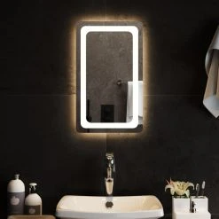 VidaXL Miroir De Salle De Bain Ă LED 30x50 Cm