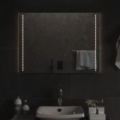 VidaXL Miroir De Salle De Bain à LED 80x60 Cm