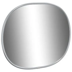 VidaXL Miroir Mural Argenté 30x25 Cm -Magasin Joss & Main vidaxl miroir mural argente 30x25 cm 14113424 39320458 1140x1140