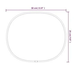 VidaXL Miroir Mural Argenté 30x25 Cm -Magasin Joss & Main vidaxl miroir mural argente 30x25 cm 14113424 39320464 1140x1140