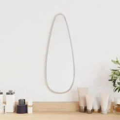 VidaXL Miroir Mural Argenté 40x15 Cm