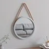 VidaXL Miroir Mural Avec Sangle Argenté Ø 45 Cm 1 VidaXL Miroir Mural Avec Sangle Argenté Ø 45 Cm -Magasin Joss & Main vidaxl miroir mural avec sangle argente 45 cm 14113290 39319934 1140x1140