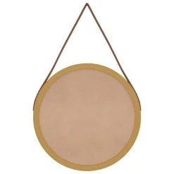 VidaXL Miroir Mural Avec Sangle Doré Ø 35 Cm -Magasin Joss & Main vidaxl miroir mural avec sangle dore 35 cm 14116554 39334672 1140x1140