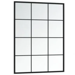 VidaXL Miroir Mural Noir 80x60 Cm Métal 9 VidaXL Miroir Mural Noir 80x60 Cm Métal -Magasin Joss & Main vidaxl miroir mural noir 80x60 cm metal 12771934 34309002 1140x1140