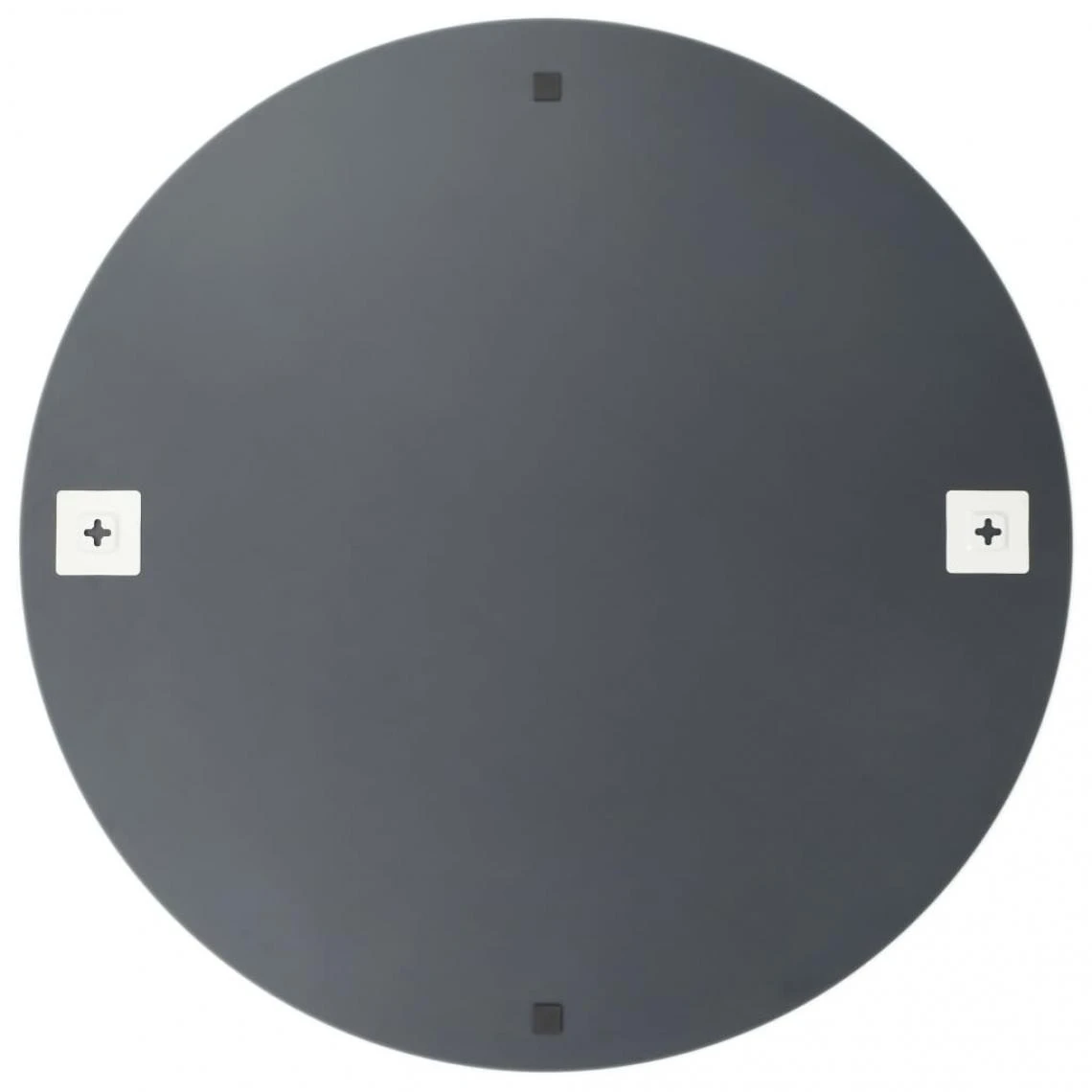 VidaXL Miroir Mural Sans Cadre Avec Lampes LED Rond Verre 6 VidaXL Miroir Mural Sans Cadre Avec Lampes LED Rond Verre – Image 4