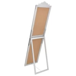 VidaXL Miroir Sur Pied Argenté 50x200 Cm -Magasin Joss & Main vidaxl miroir sur pied argente 50x200 cm 14116482 39334376 1140x1140