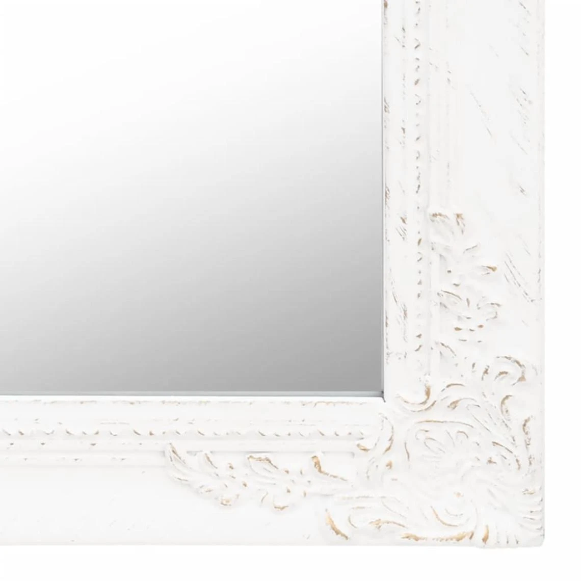 VidaXL Miroir Sur Pied Blanc 45x180 Cm 7 VidaXL Miroir Sur Pied Blanc 45x180 Cm – Image 5