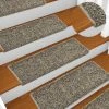 VidaXL Tapis D'escalier 10 Pcs 65x25 Cm Gris -Magasin Joss & Main vidaxl tapis descalier 10 pcs 65x25 cm gris 12646974 33983948 1140x1140