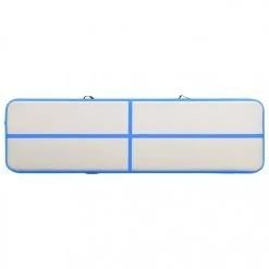 VidaXL Tapis Gonflable De Gymnastique Avec Pompe 800x100x20cm PVC Bleu -Magasin Joss & Main vidaxl tapis gonflable de gymnastique avec pompe 800x100x20cm pvc bleu 9116797 23782105 1140x1140