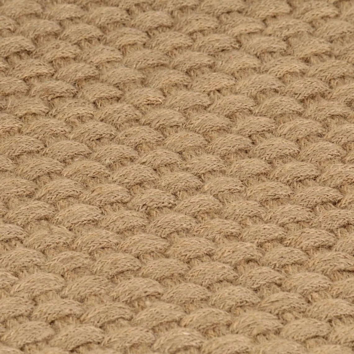 VidaXL Tapis Rectangulaire Naturel 160x230 Cm Jute 7 VidaXL Tapis Rectangulaire Naturel 160x230 Cm Jute – Image 5