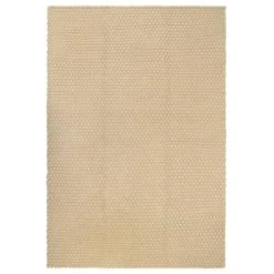 VidaXL Tapis Rectangulaire Naturel 80x160 Cm Coton