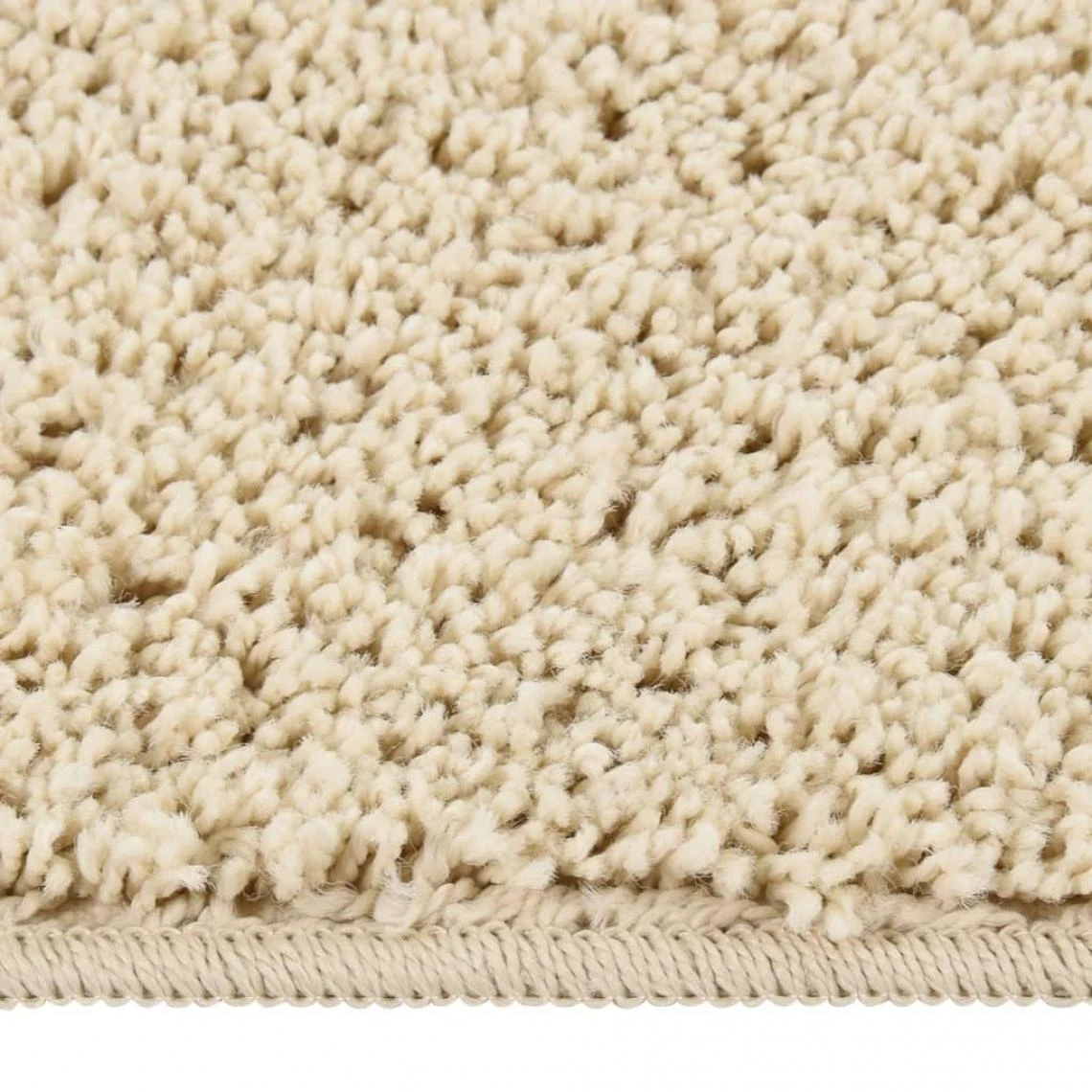 VidaXL Tapis Shaggy Antidérapant Crème 160x230 Cm 5 VidaXL Tapis Shaggy Antidérapant Crème 160x230 Cm – Image 3