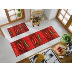 Marque Generique Wash+Dry 031215 Paillasson Hot Chili Rouge 60 X 180 Cm -Magasin Joss & Main washdry 031215 paillasson hot chili rouge 60 x 180 cm 13143012 35726380 1140x1140