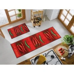 Marque Generique Wash+Dry 031215 Paillasson Hot Chili Rouge 60 X 180 Cm -Magasin Joss & Main washdry 031215 paillasson hot chili rouge 60 x 180 cm 13143012 35726384 1140x1140