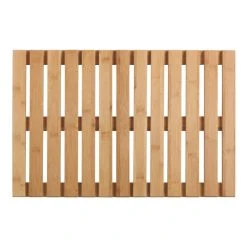 Wenko 23838100 Baderost Tapis De Bain En Bambou Pour L'intérieur Et L...